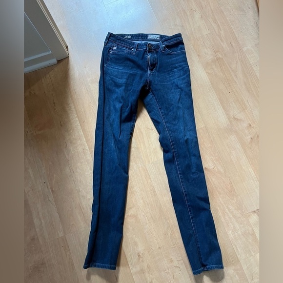 AG Jeans 360 Contour The Pima Mid-Rise Cigarette Jeans size 25R - Picture 2 of 5